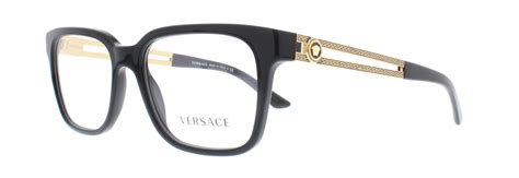 versace glasses black and gold|More.